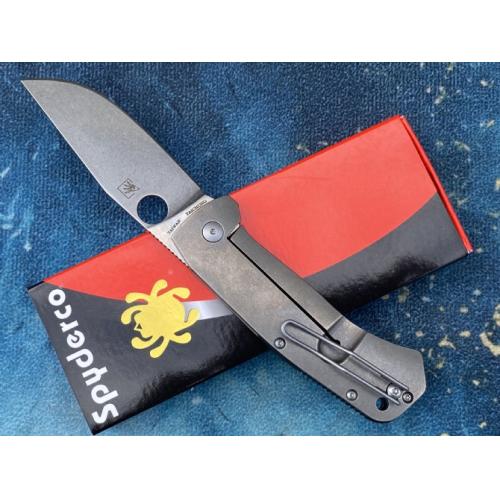 Spyderco C186 Titanium Folding Knife