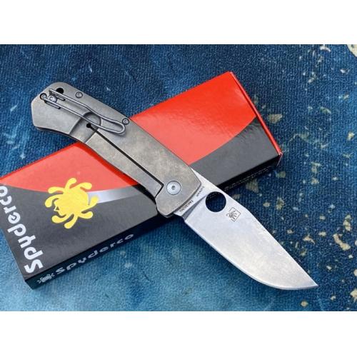 Spyderco C186 Titanium Folding Knife