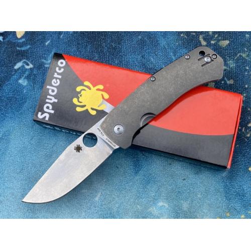 Spyderco C186 Titanium Folding Knife