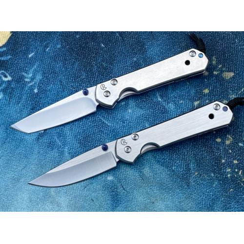 Classic - ChrisV Little Shark Folding Knife with Steel Handle