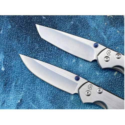 Classic - ChrisV Little Shark Folding Knife with Steel Handle