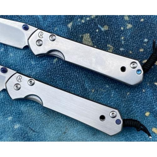 Classic - ChrisV Little Shark Folding Knife with Steel Handle