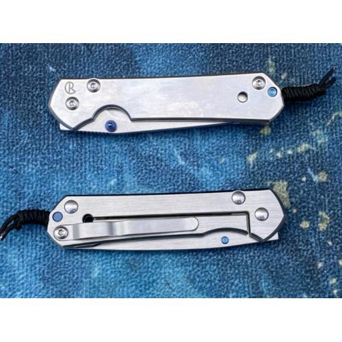 Classic - ChrisV Little Shark Folding Knife with Steel Handle