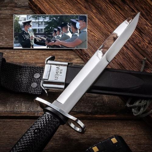 U.S. Vietnam War M7 Military Standard Bayonet (Ceremonial Mirror Edition)