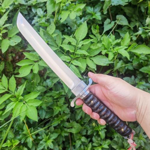 Ebony Samurai Short Sword: Dragon and Phoenix Edition