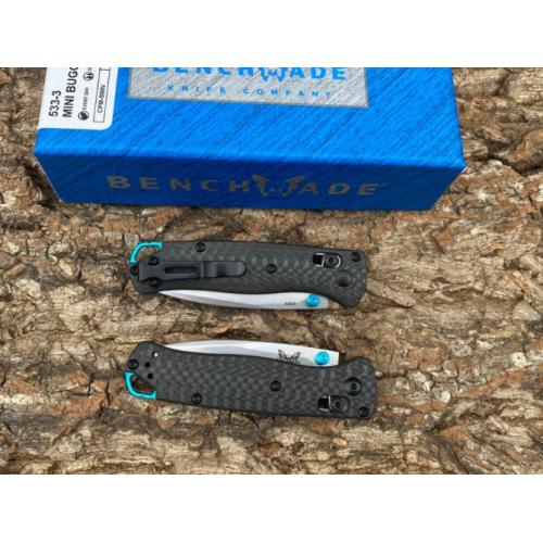 Benchmade Mini 533-3 Carbon Fiber Folding Knife