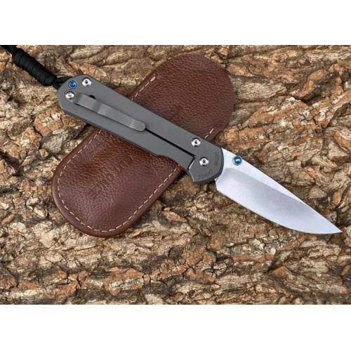 ChrisV 21st Anniversary Folding Knife with Titanium Handle