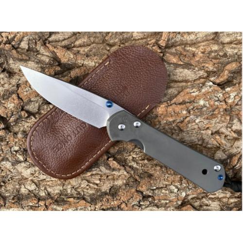 ChrisV 21st Anniversary Folding Knife with Titanium Handle