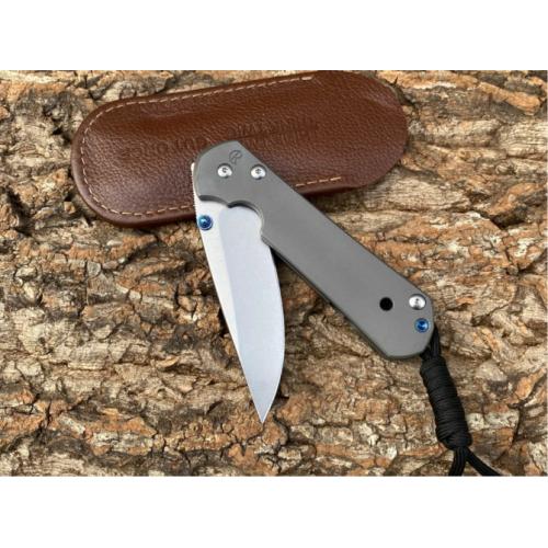 ChrisV 21st Anniversary Folding Knife with Titanium Handle