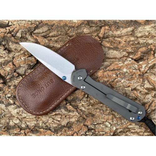 ChrisV 21st Anniversary Folding Knife with Titanium Handle