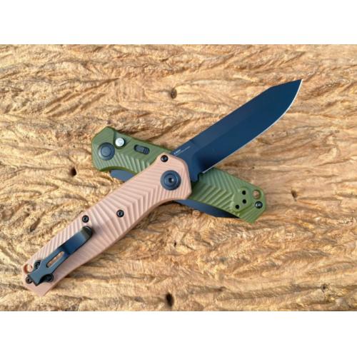 Benchmade 8551BK Side-Opening Folding Knife with G10 Handle