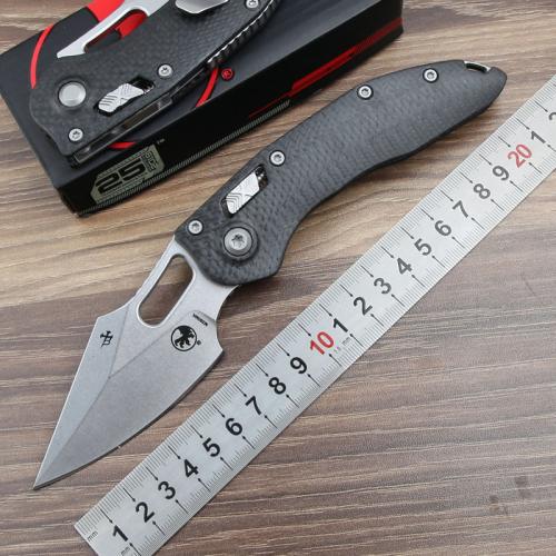 Microtech Stitch-Ramloc Carbon Fiber Folding Knife