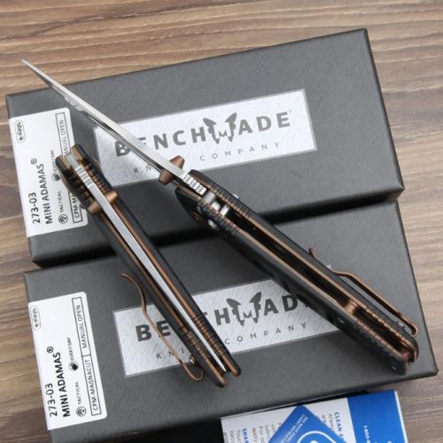 BENCHMADE 273-03 Folding Knife with Carbon Fiber Handle