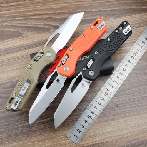 Microtech MSI Bearing Folding Knife with Nylon Fiber Handle