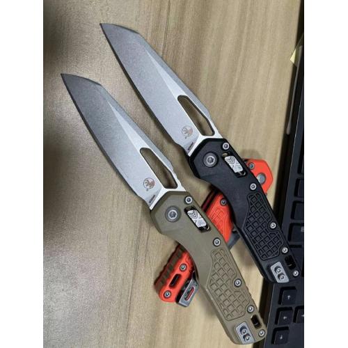 Microtech MSI Bearing Folding Knife with Nylon Fiber Handle