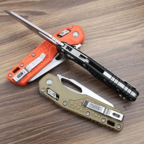 Microtech MSI Bearing Folding Knife with Nylon Fiber Handle