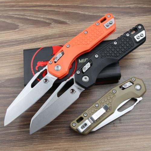 Microtech MSI Bearing Folding Knife with Nylon Fiber Handle