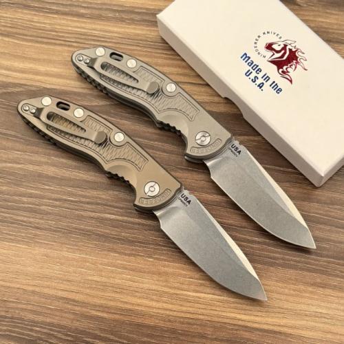 Hinderer XM18 Spring-Assisted Titanium Folding Knife