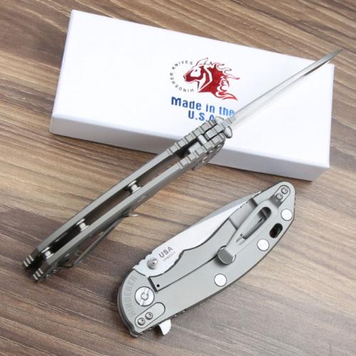 Hinderer XM18 Titanium Folding Knife