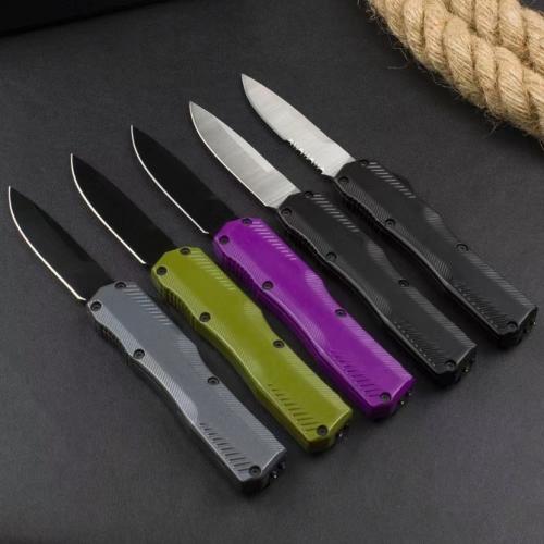 Kershaw Spring-Assisted Knife with a Zinc-Aluminum Handle