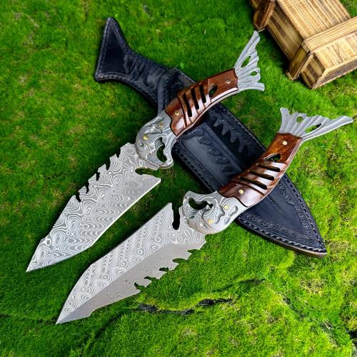 Cloud Piercer Shark Straight Knife