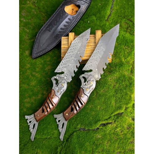 Cloud Piercer Shark Straight Knife