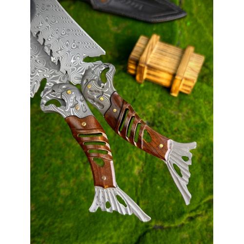 Cloud Piercer Shark Straight Knife