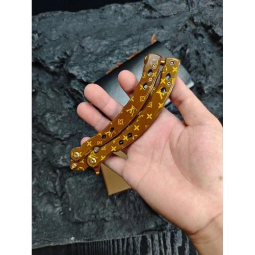 LV Custom Butterfly Knife: Precision and Elegance Combined