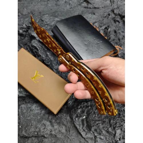 LV Custom Butterfly Knife: Precision and Elegance Combined