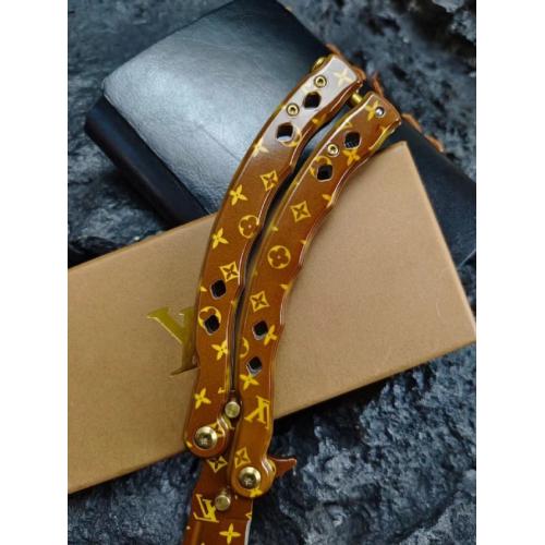 LV Custom Butterfly Knife: Precision and Elegance Combined