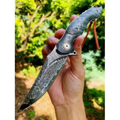 Night Elf Quick-Open Folding Knife