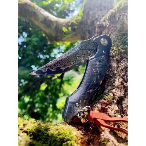 Night Elf Quick-Open Folding Knife