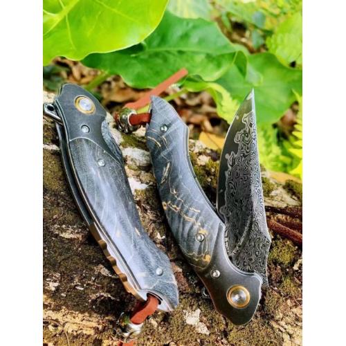 Night Elf Quick-Open Folding Knife
