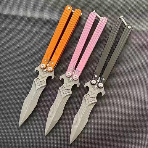 Reviver Butterfly Knife with D2 Steel Blade