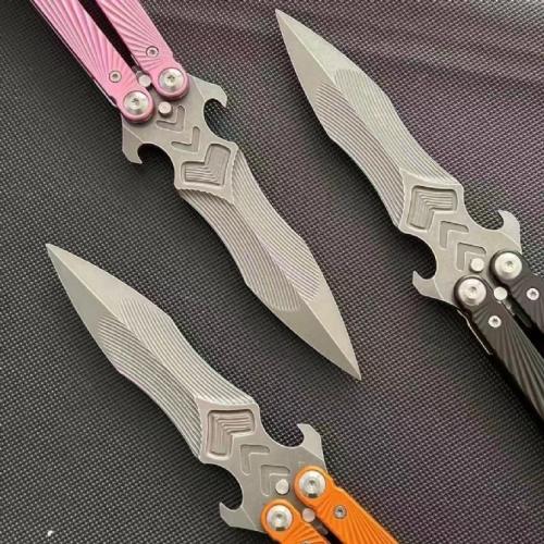 Reviver Butterfly Knife with D2 Steel Blade
