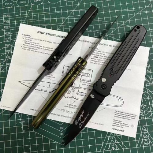 Authentic Gerber Auto Covert Side-Opening Knife