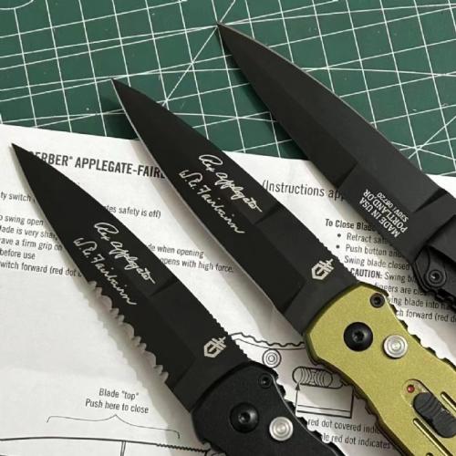 Authentic Gerber Auto Covert Side-Opening Knife
