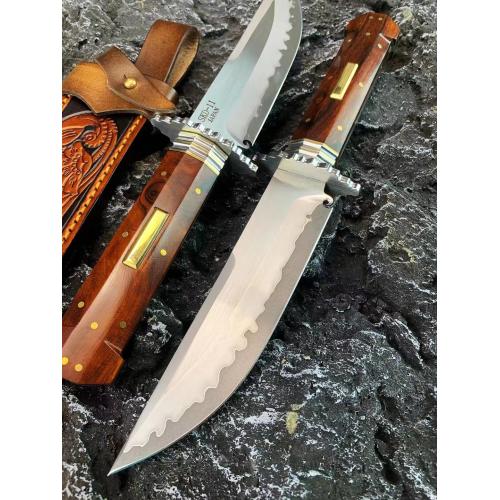 Nebula Dog Bone Custom Bowie Knife