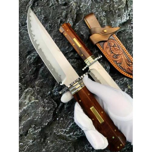 Nebula Dog Bone Custom Bowie Knife