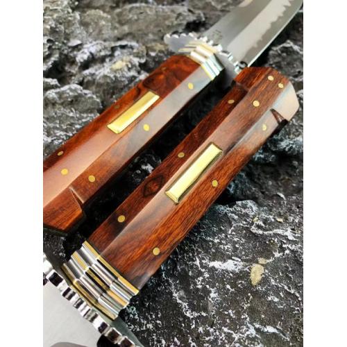 Nebula Dog Bone Custom Bowie Knife