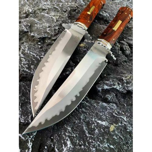 Nebula Dog Bone Custom Bowie Knife
