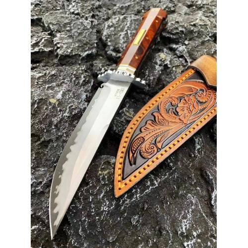 Nebula Dog Bone Custom Bowie Knife