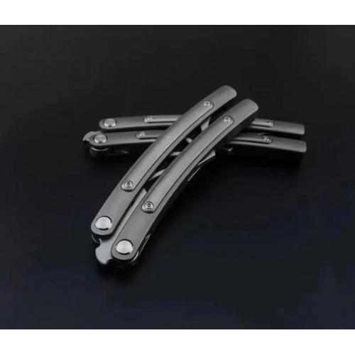 CSGO Titanium Butterfly Knife (Curved Blade)
