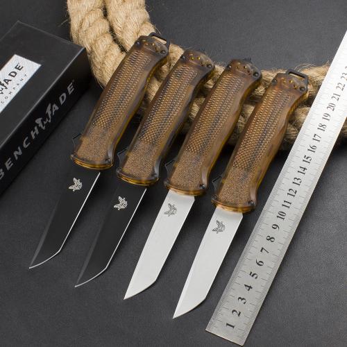 Introducing the Benchmade 5370FE OTF Knife, now available in a sleek PEI Transparent version.