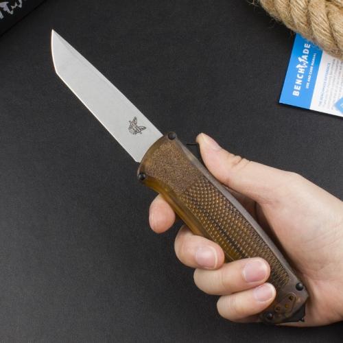 Introducing the Benchmade 5370FE OTF Knife, now available in a sleek PEI Transparent version.