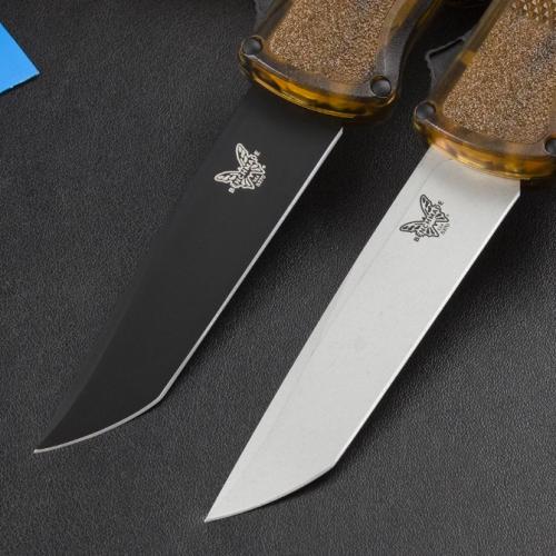 Introducing the Benchmade 5370FE OTF Knife, now available in a sleek PEI Transparent version.
