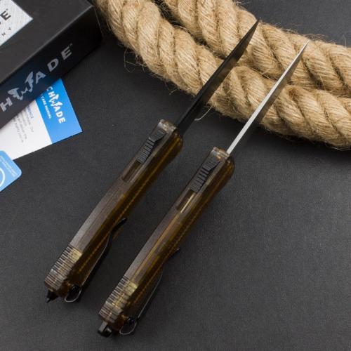 Introducing the Benchmade 5370FE OTF Knife, now available in a sleek PEI Transparent version.