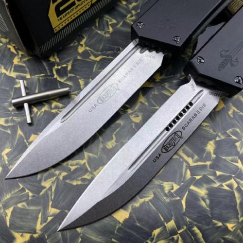 Microtech Navy Beetle 2 with Brushed Handle