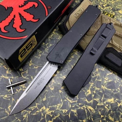 Microtech Navy Beetle 2 with Brushed Handle