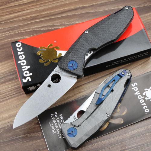Spyderco C235CFTIP Bearing Folding Knife